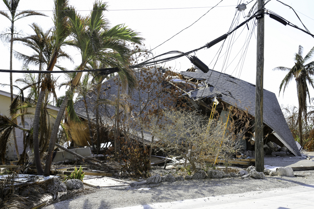 Après le passage du cyclone IRMA en 2017