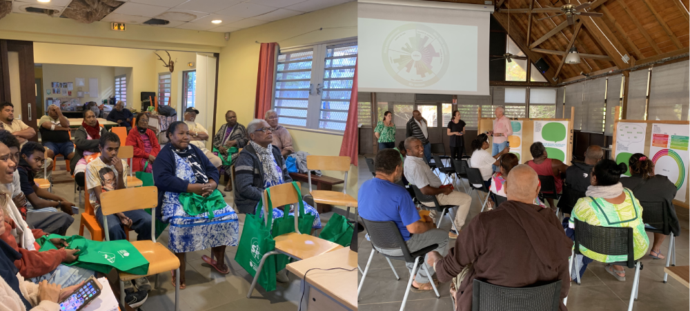 Réunions de restitution des ateliers aux Tours de Magenta et à Lifou