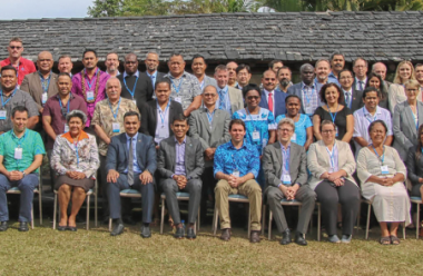 Une partie de la délégation ayant participé à l'atelier "Pacific Quality Infrastructure Initiative Regional Workshop" - Iles Fidji - sept 2019